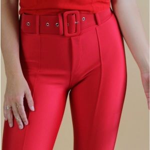 Brazilian Red Victoria Pants